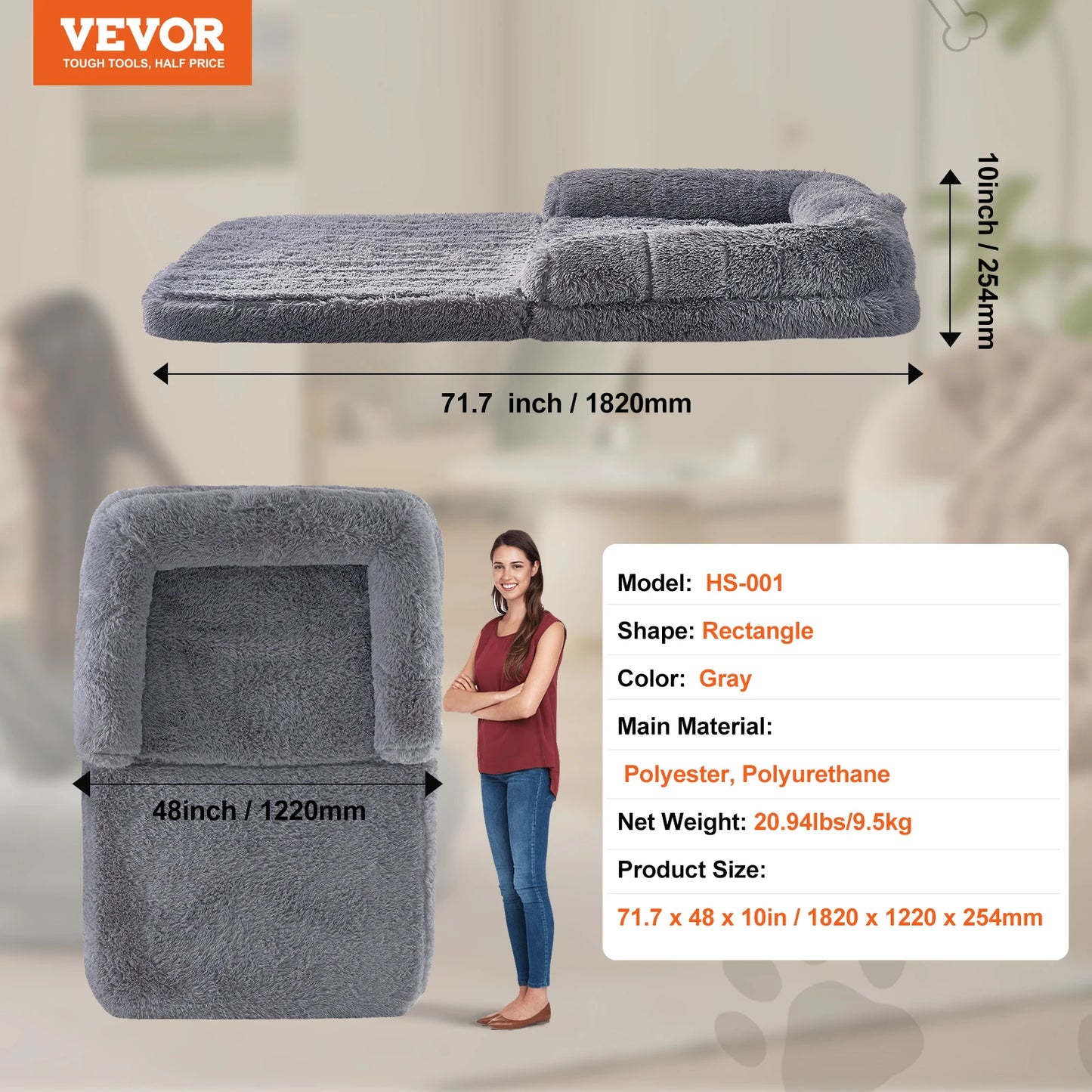 FLUFFBED™ Cozy Human Dog Beds